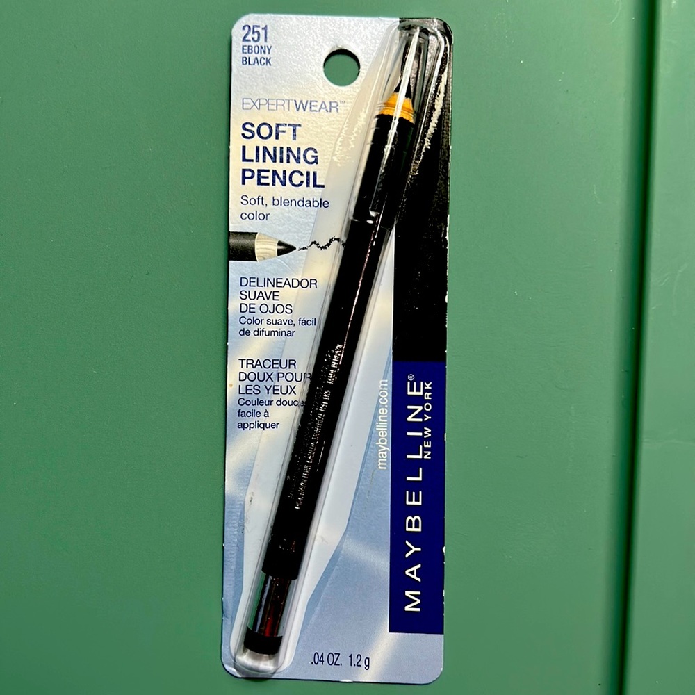 Maybelline Expertwear Soft Lining Pencil Ebony Black